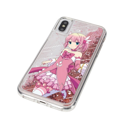 『まちカドまぞく 2丁目』千代田桃 グリッターiPhoneケース